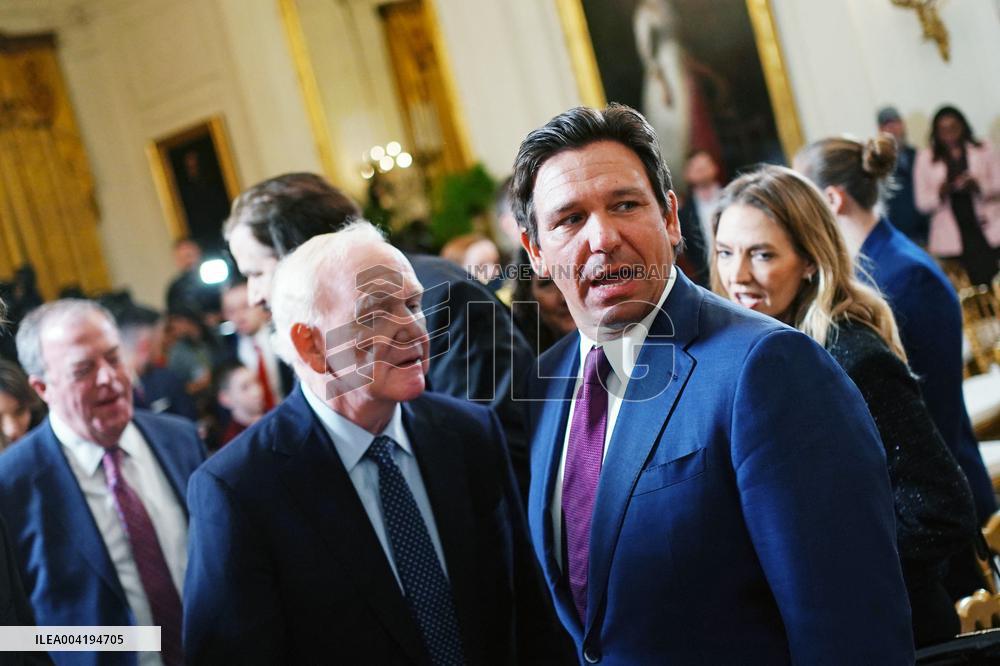 President Trump Signs Executive Order on Education Department in Washington