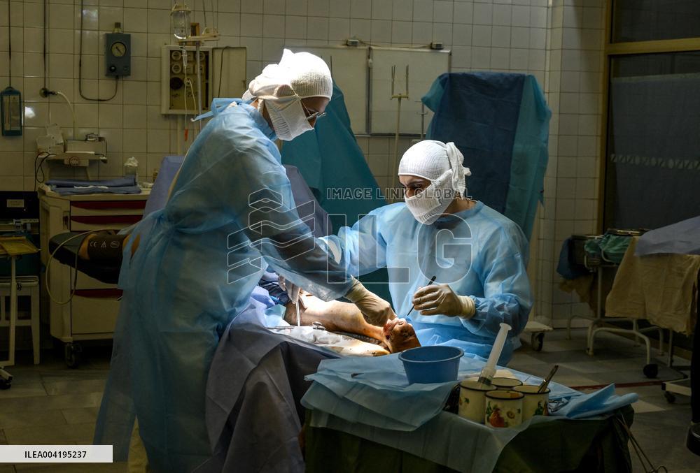 Operating unit of Mechnikov Hospital in Dnipro