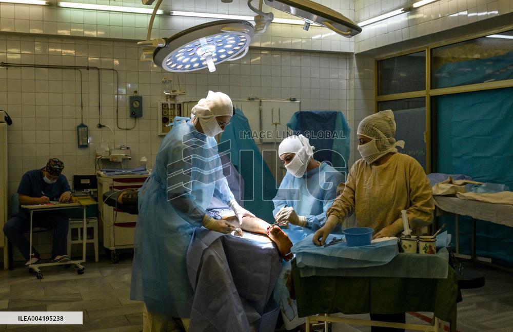 Operating unit of Mechnikov Hospital in Dnipro