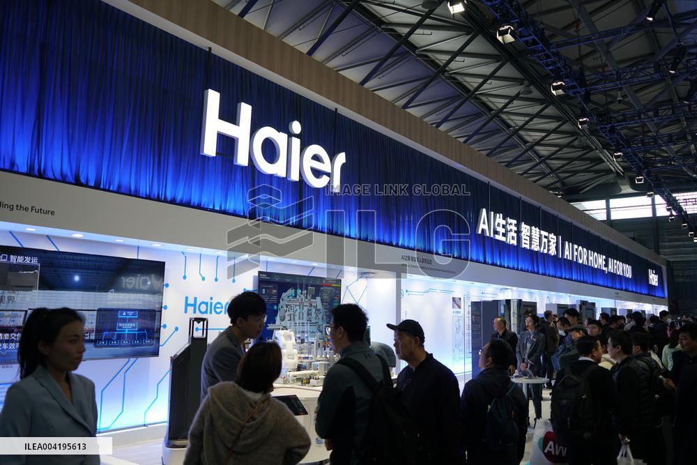 Haier Booth at AWE2025 in Shanghai