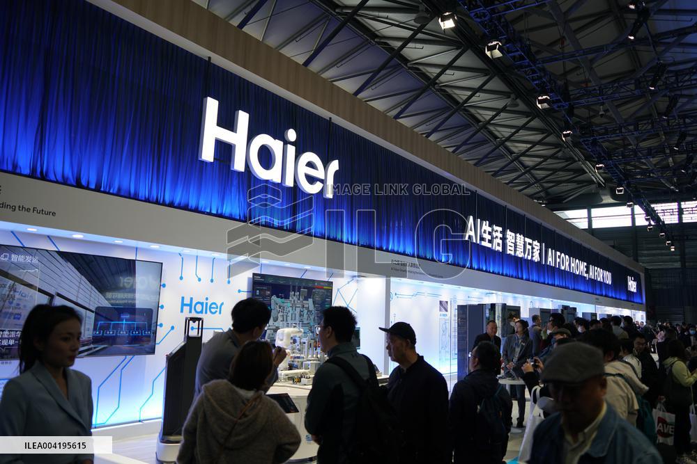 Haier Booth at AWE2025 in Shanghai
