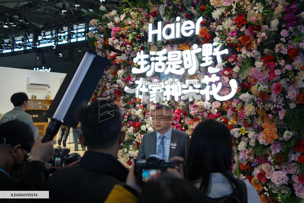 Haier Booth at AWE2025 in Shanghai