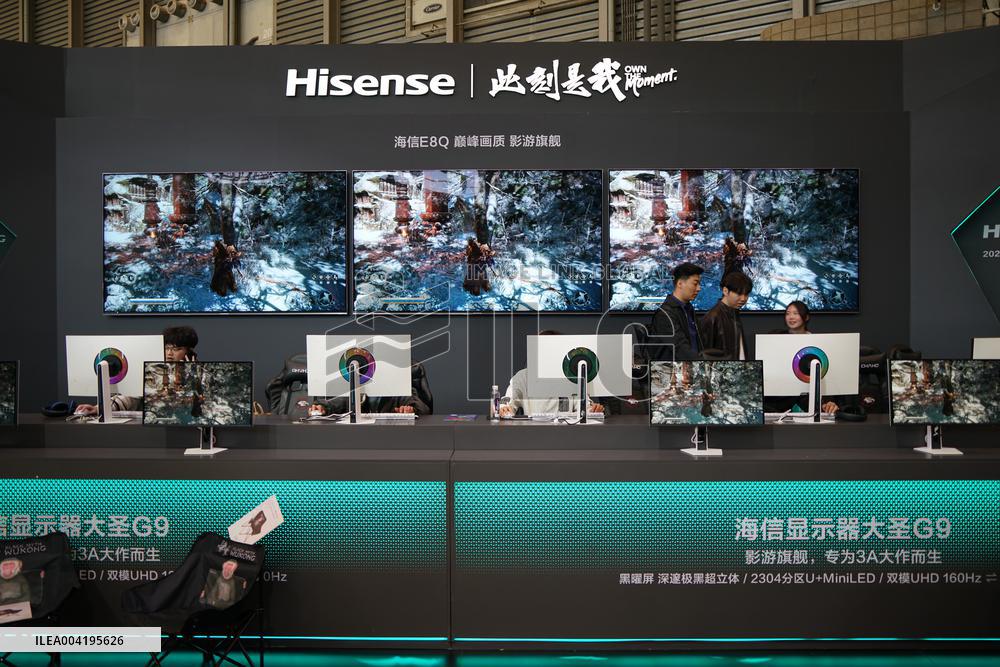 Hisense Booth at AWE2025 in Shanghai