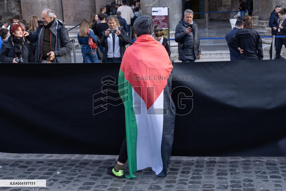 Demonstration against the genocide in Palestine - Rome