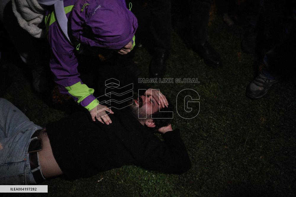 Protest Against the Arrest of Istanbul Mayor Imamoglu - Turkey