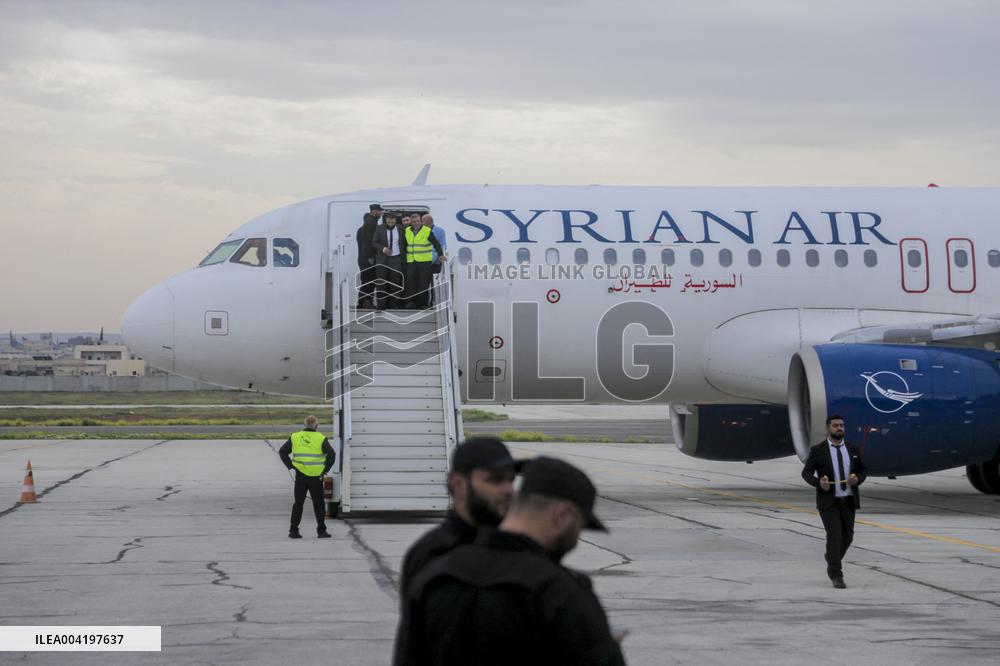 Aleppo Airport Reopens - Syria