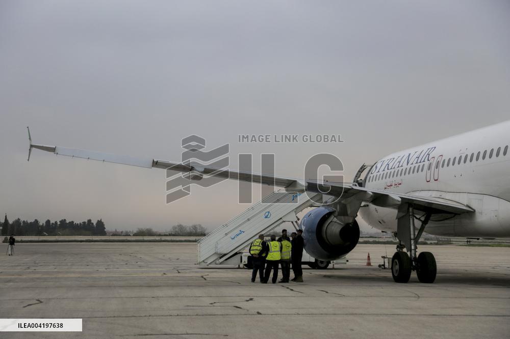 Aleppo Airport Reopens - Syria