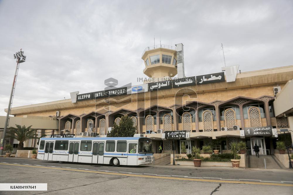 Aleppo Airport Reopens - Syria