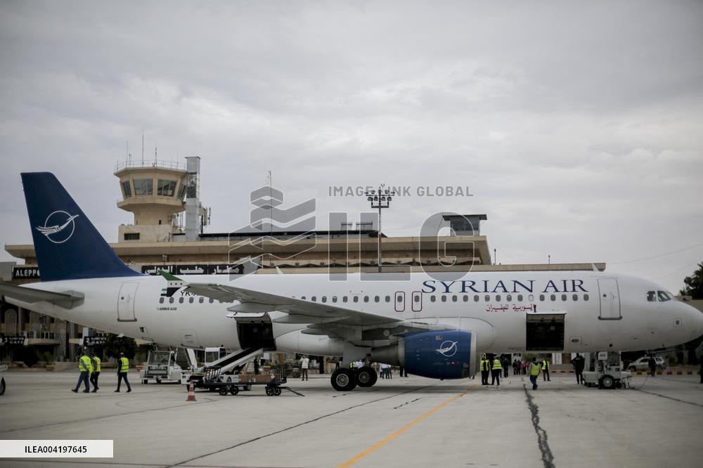 Aleppo Airport Reopens - Syria