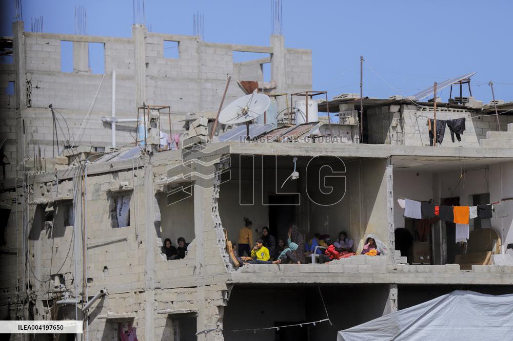 Israeli Strikes Continue To Hit Gaza - Palestine