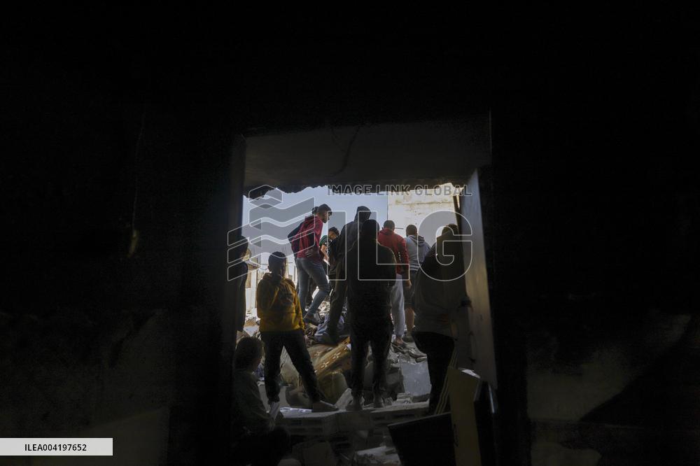 Israeli Strikes Continue To Hit Gaza - Palestine