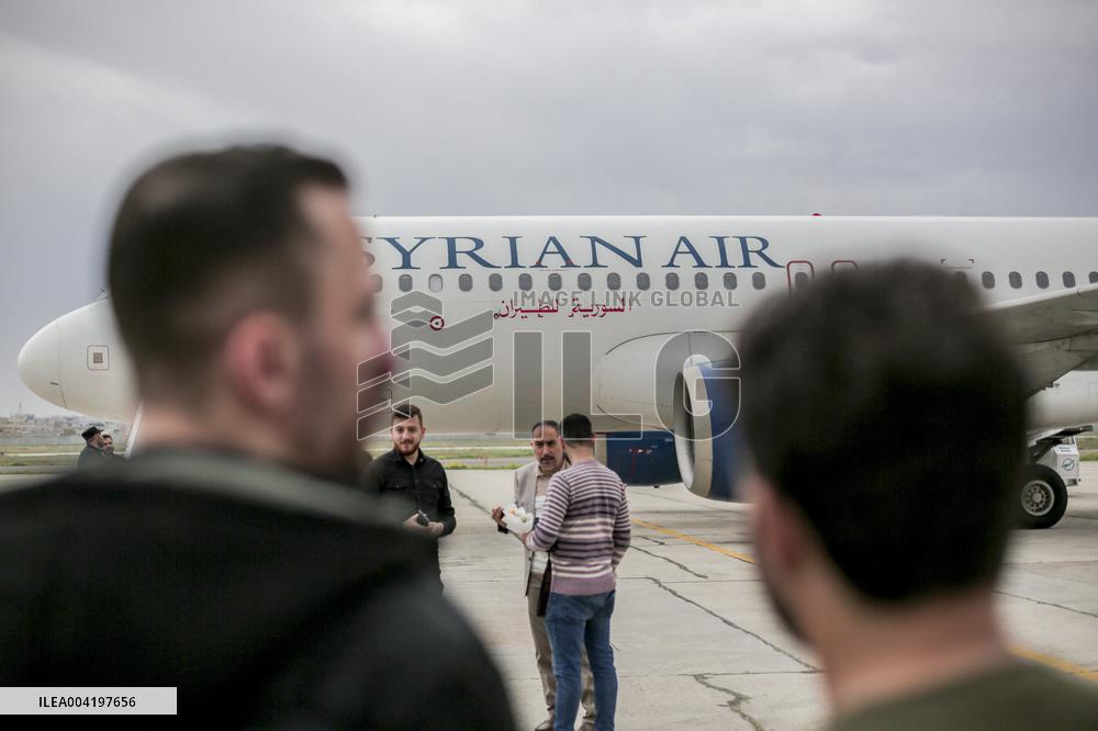 Aleppo Airport Reopens - Syria