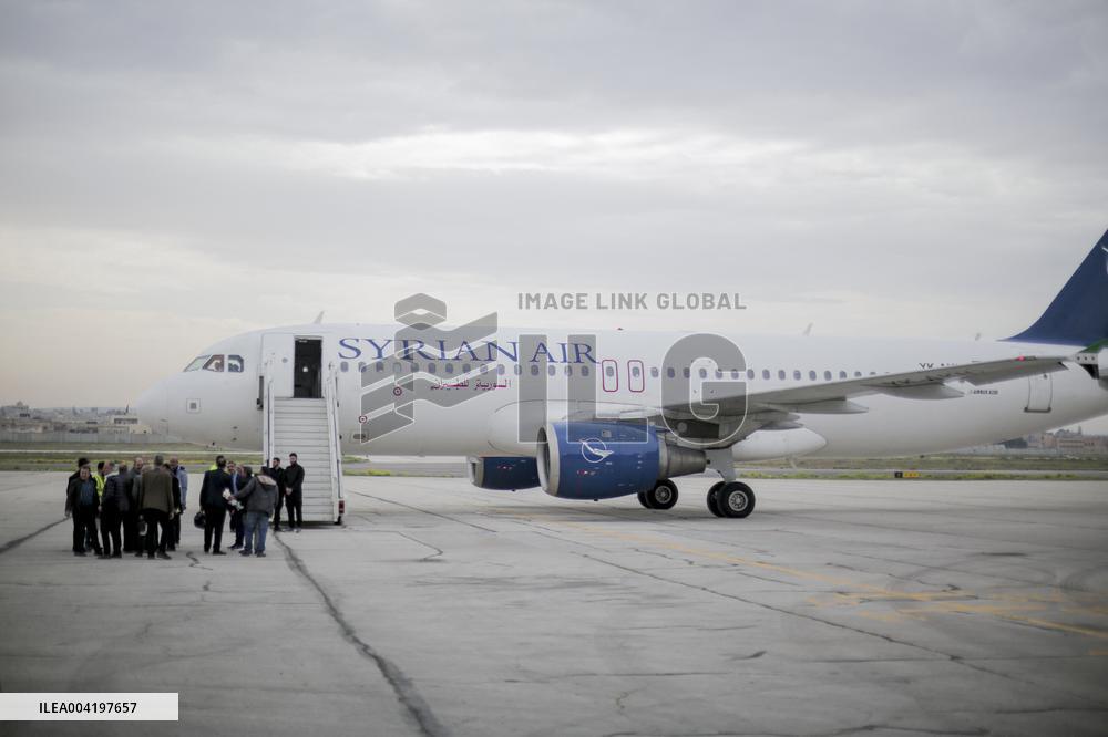 Aleppo Airport Reopens - Syria