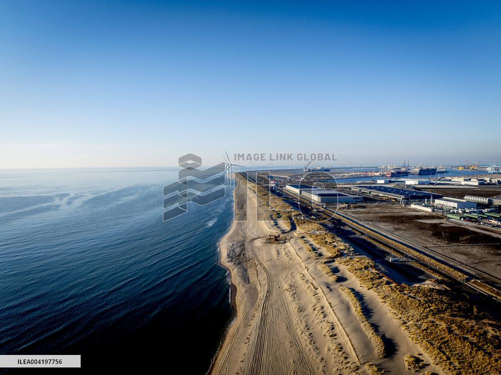 Port of Rotterdam Aerial Illustrations - Netherlands