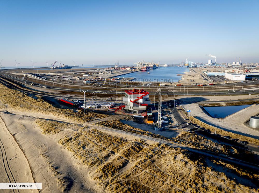 Port of Rotterdam Aerial Illustrations - Netherlands