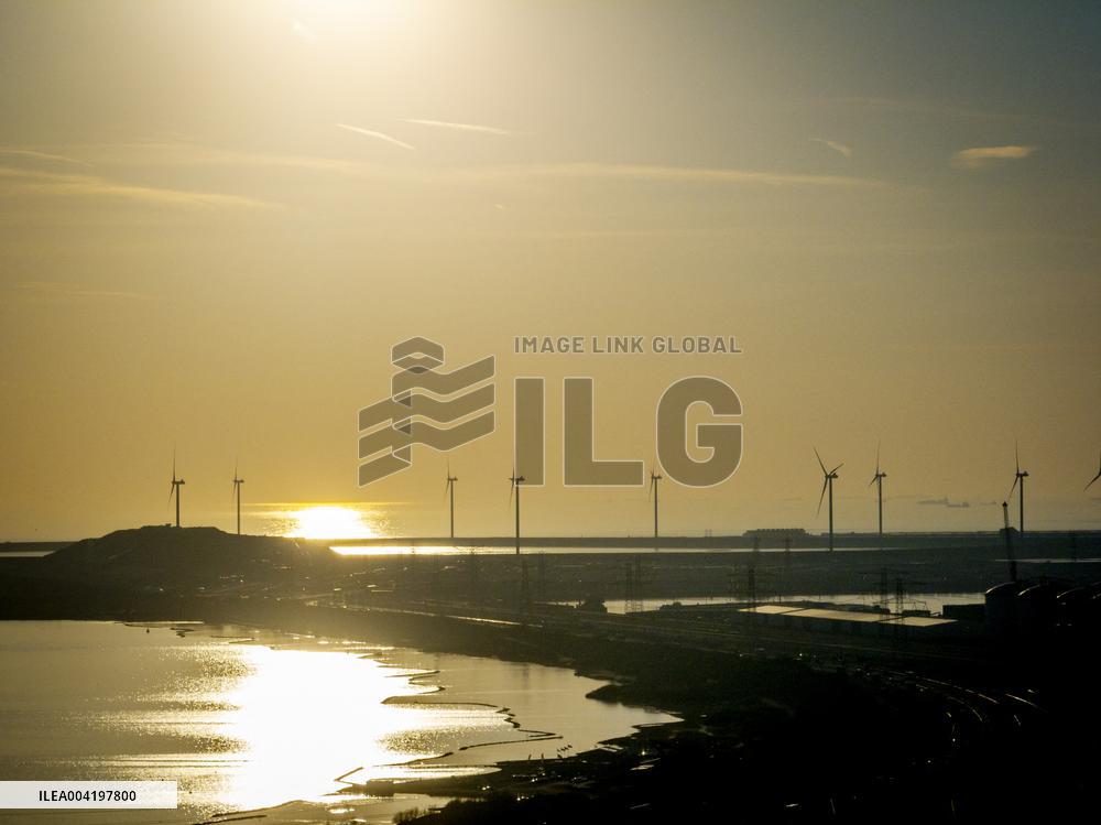 Port of Rotterdam Aerial Illustrations - Netherlands