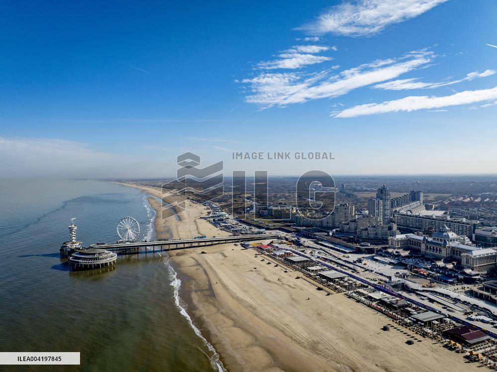 Scheveningen Pier Illustrations - Netherlands