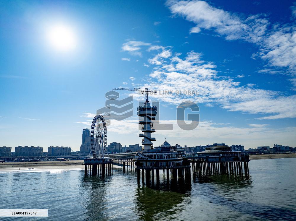 Scheveningen Pier Illustrations - Netherlands