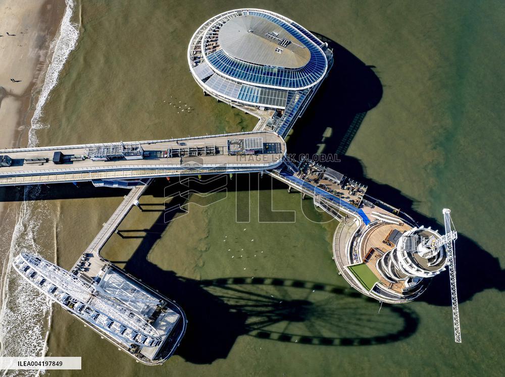 Scheveningen Pier Illustrations - Netherlands