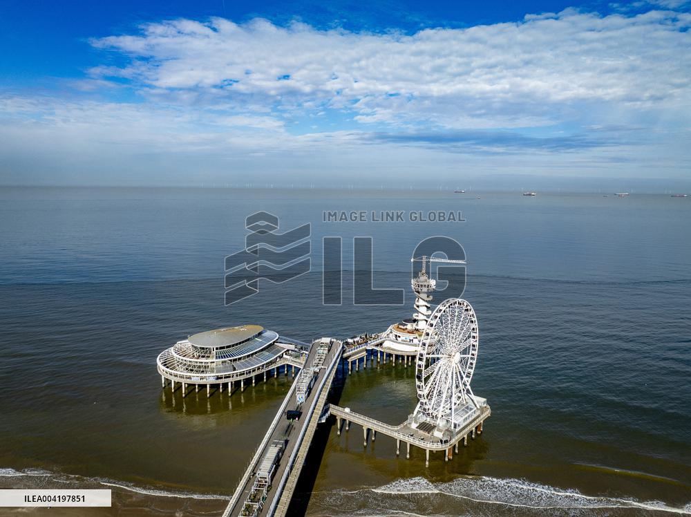 Scheveningen Pier Illustrations - Netherlands