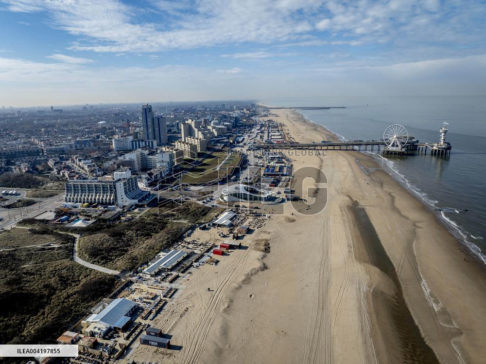 Scheveningen Pier Illustrations - Netherlands