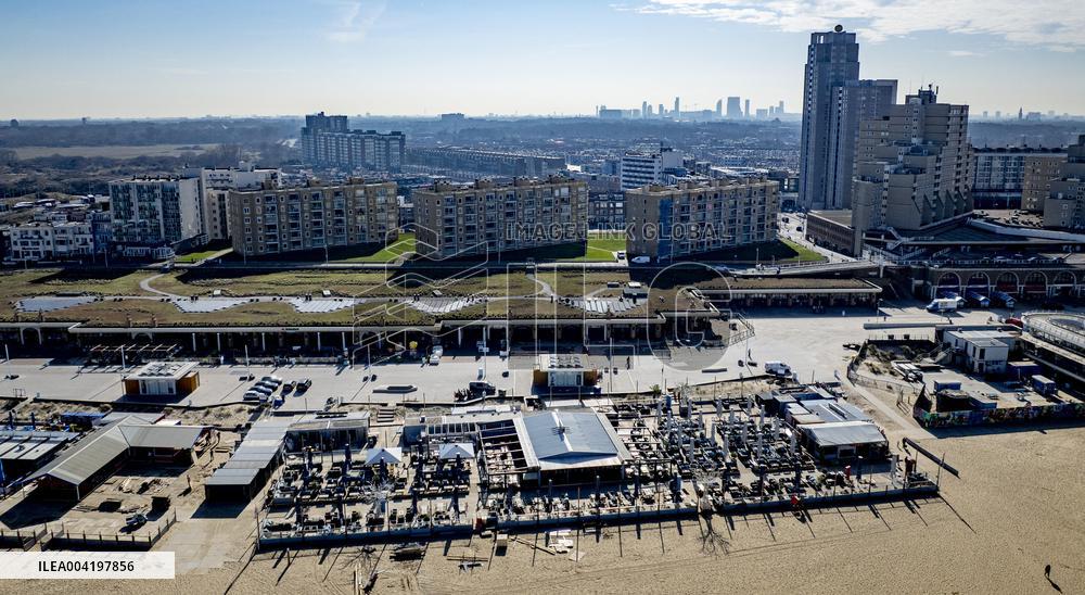 Scheveningen Pier Illustrations - Netherlands
