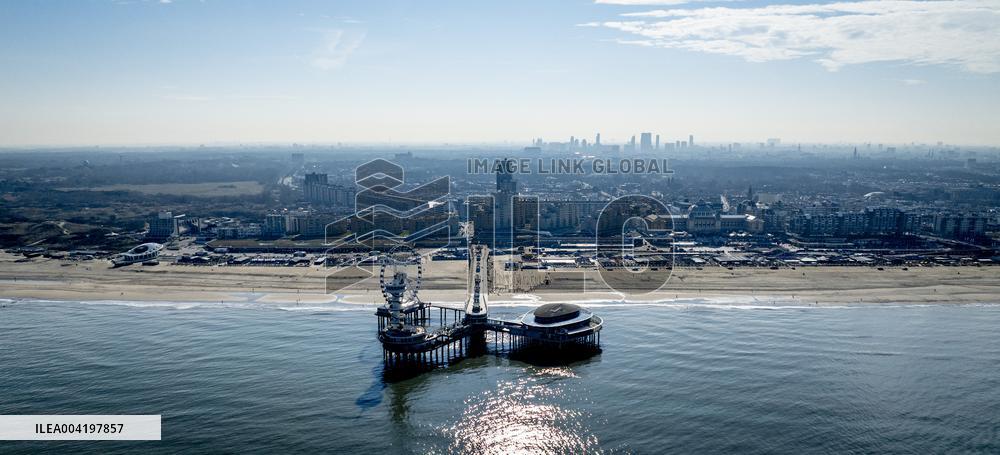Scheveningen Pier Illustrations - Netherlands
