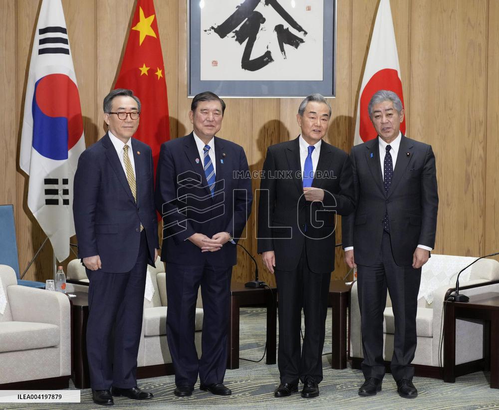 Japan-China-South Korea talks