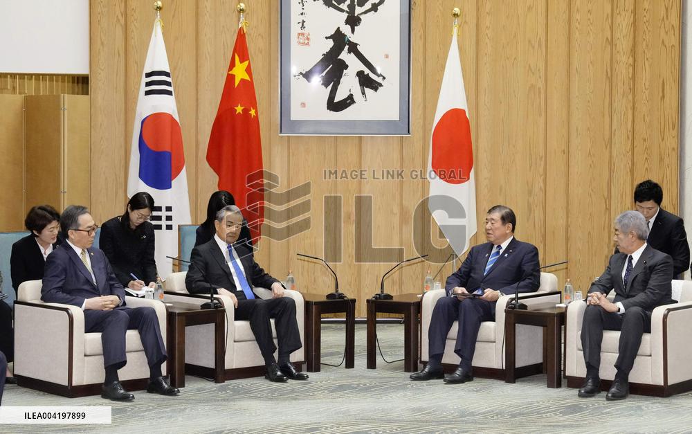 Japan-China-South Korea talks