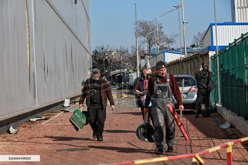 Russian troops launch massive drone attack on Odesa