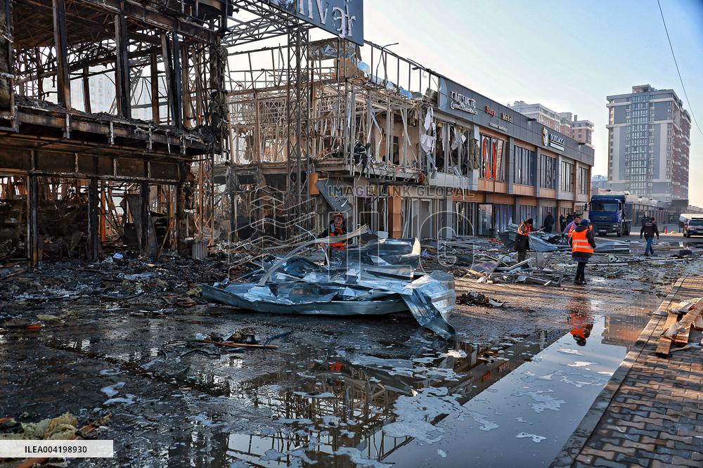 Russian troops launch massive drone attack on Odesa