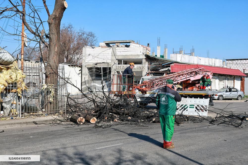 Russian troops launch massive drone attack on Odesa