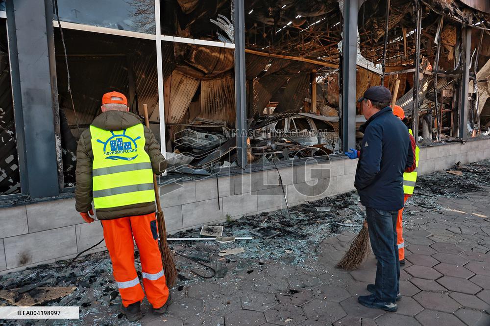 Russian troops launch massive drone attack on Odesa