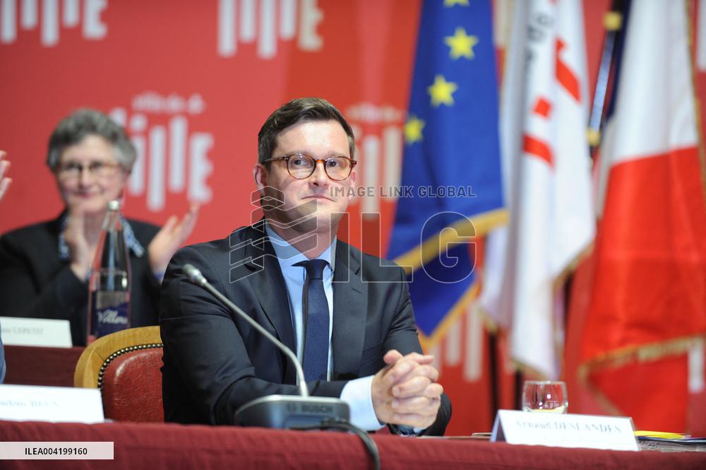 Arnaud Deslandes Elected Mayor Of Lille - France