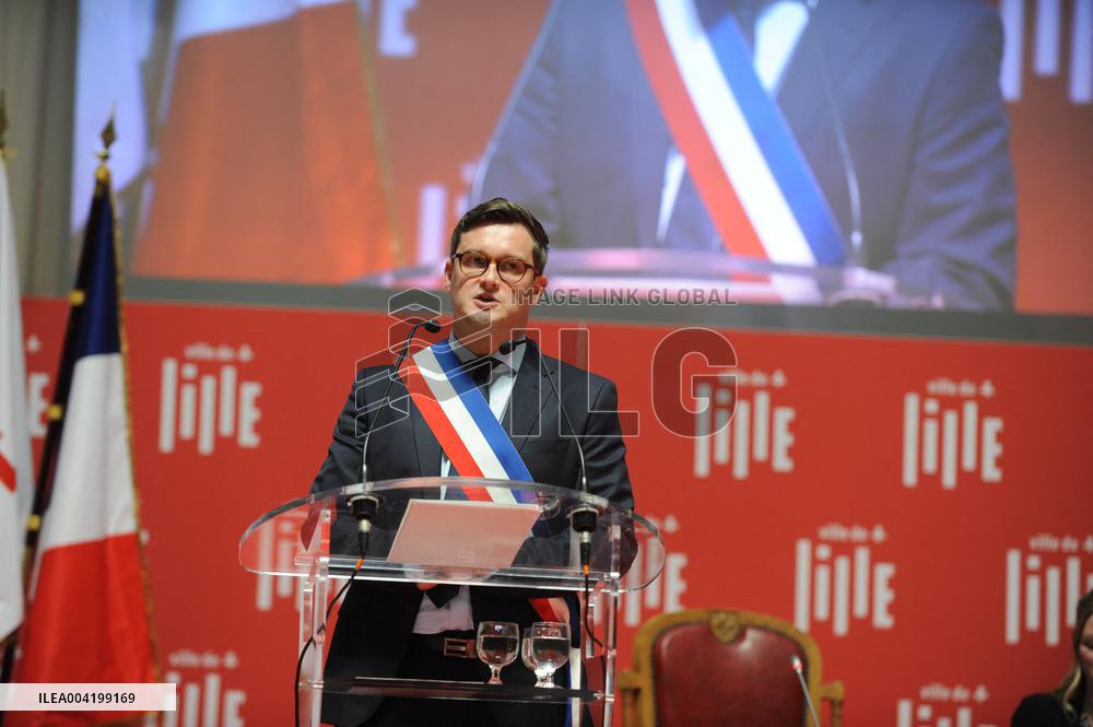 Arnaud Deslandes Elected Mayor Of Lille - France
