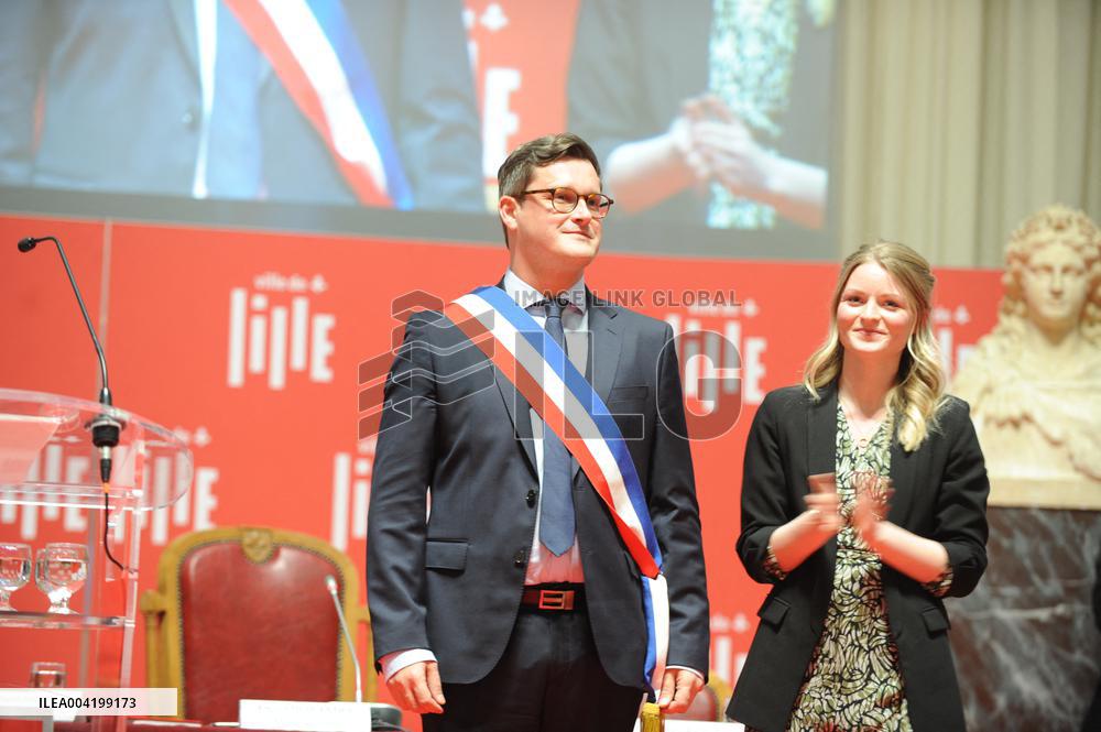 Arnaud Deslandes Elected Mayor Of Lille - France