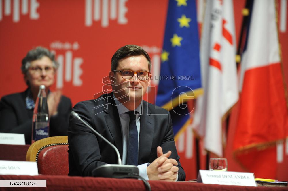 Arnaud Deslandes Elected Mayor Of Lille - France