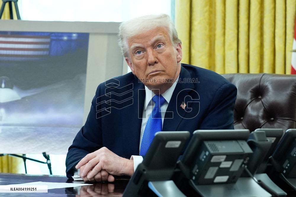 Donald Trump announces the F-47 fighter jet - Washington