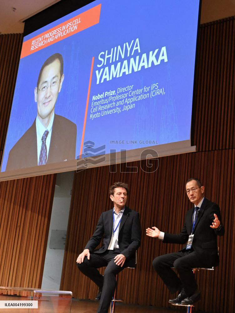 Nobel Prize Shinya Yamanaka At 2025 Longevity Summit - Milan
