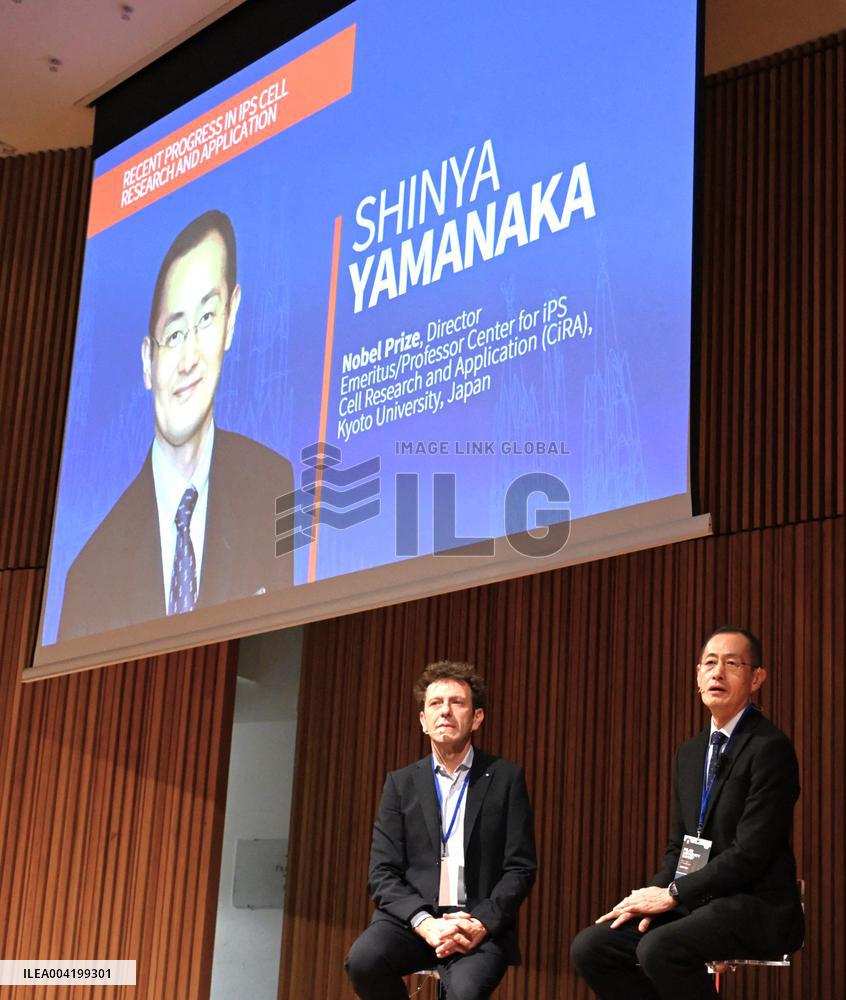 Nobel Prize Shinya Yamanaka At 2025 Longevity Summit - Milan