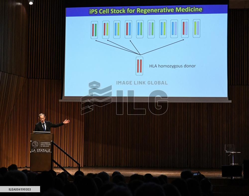 Nobel Prize Shinya Yamanaka At 2025 Longevity Summit - Milan