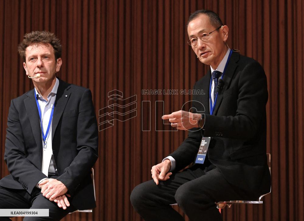 Nobel Prize Shinya Yamanaka At 2025 Longevity Summit - Milan