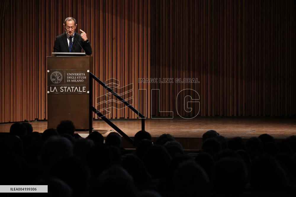 Nobel Prize Shinya Yamanaka At 2025 Longevity Summit - Milan