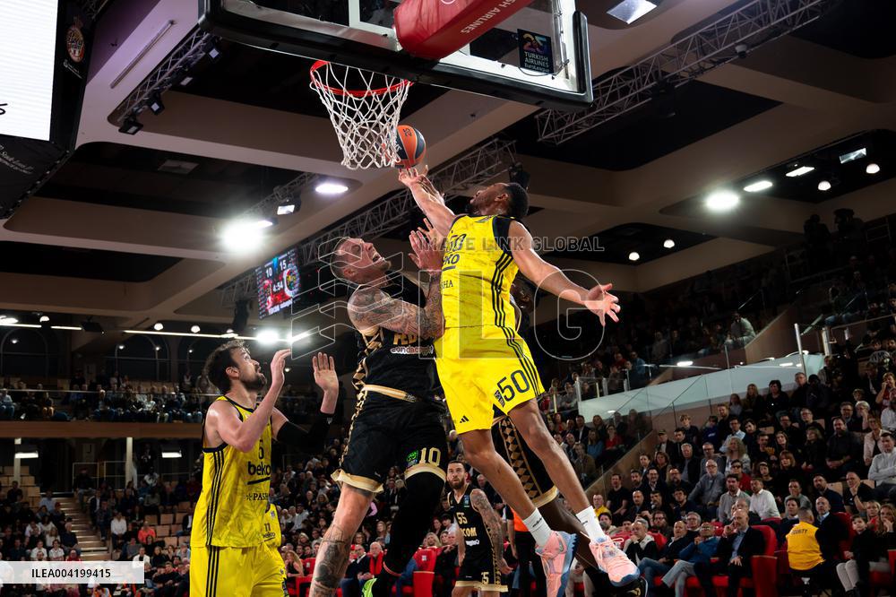 Basketball Euroleague - AS Monaco v Fenerbahce