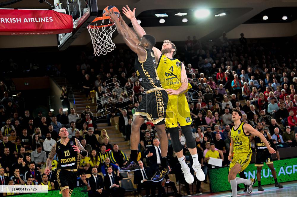 Basketball Euroleague - AS Monaco v Fenerbahce