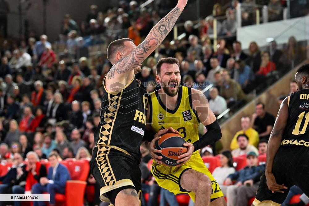 Basketball Euroleague - AS Monaco v Fenerbahce
