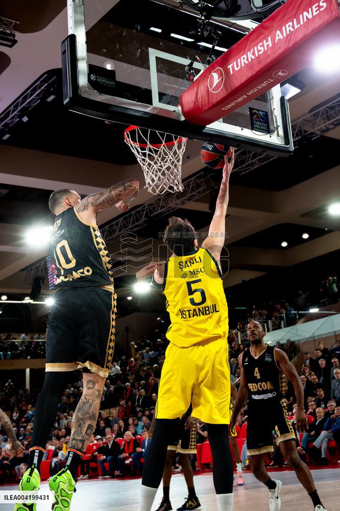 Basketball Euroleague - AS Monaco v Fenerbahce