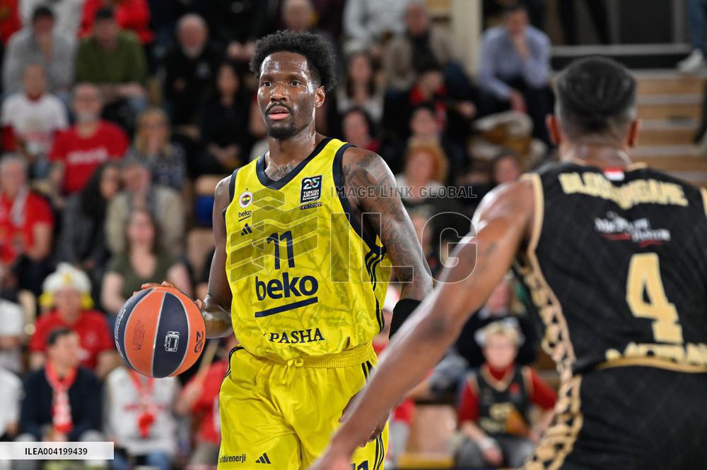 Basketball Euroleague - AS Monaco v Fenerbahce