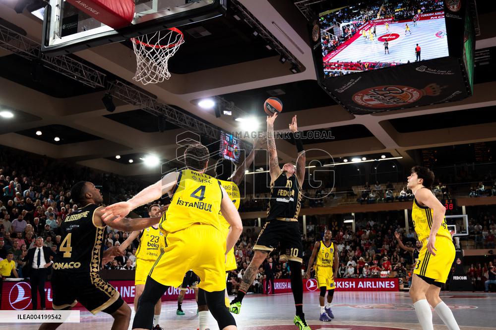 Basketball Euroleague - AS Monaco v Fenerbahce