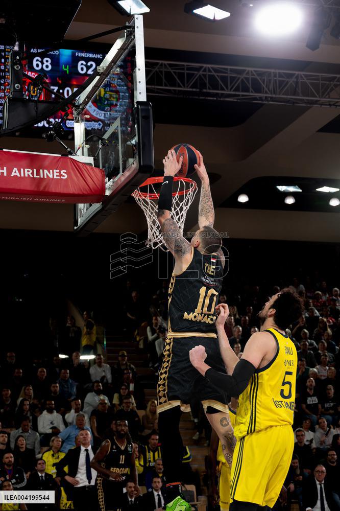 Basketball Euroleague - AS Monaco v Fenerbahce